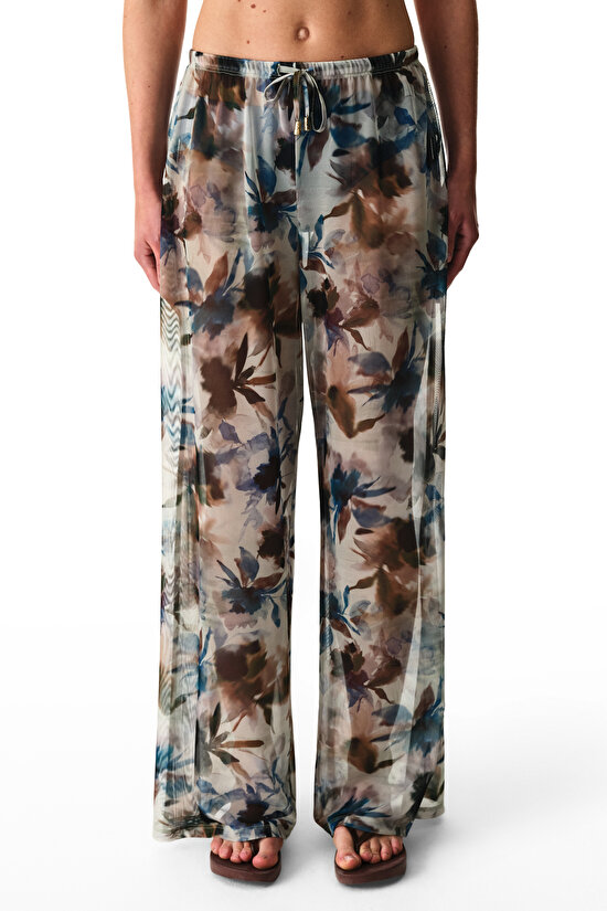 Multicolor Zoe Tulle Pants - 1