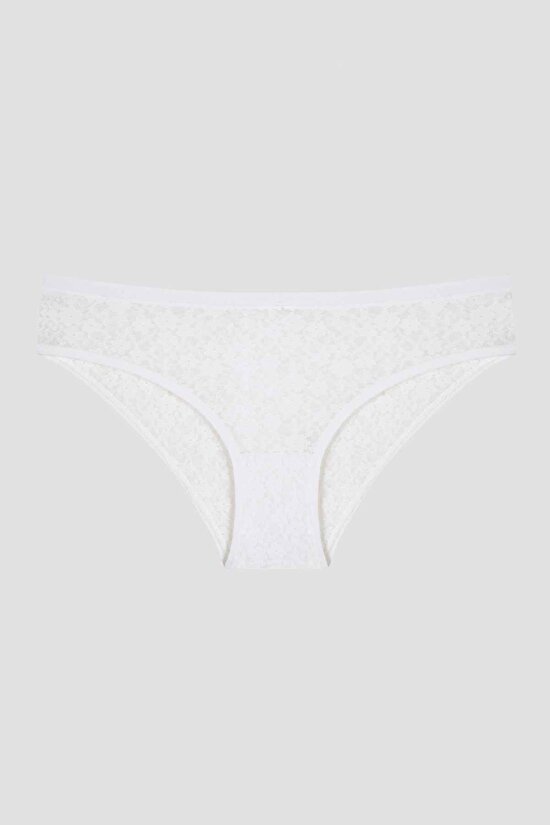 LACY DREAM SLIP, L, WT3 OPTIK BEYAZ