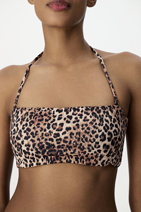Leo Strapless Bikini Top - 3