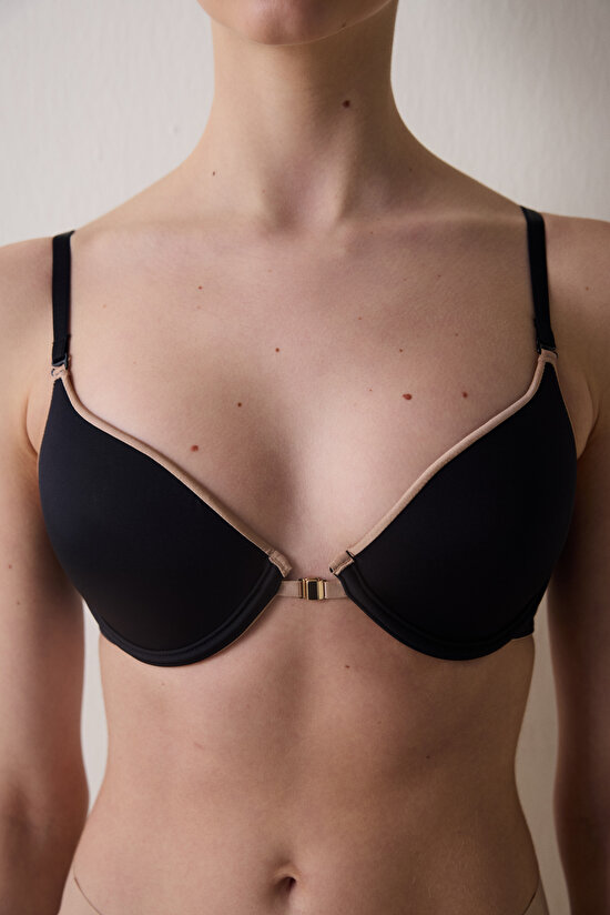 Reversible Çift Taraflı Bej Sütyen - 10