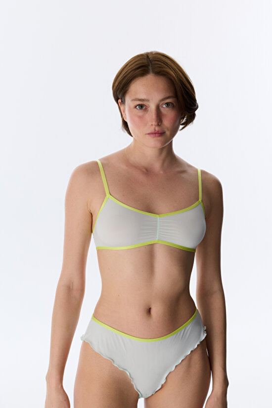 Su Yeşili Mini Sütyen - 4