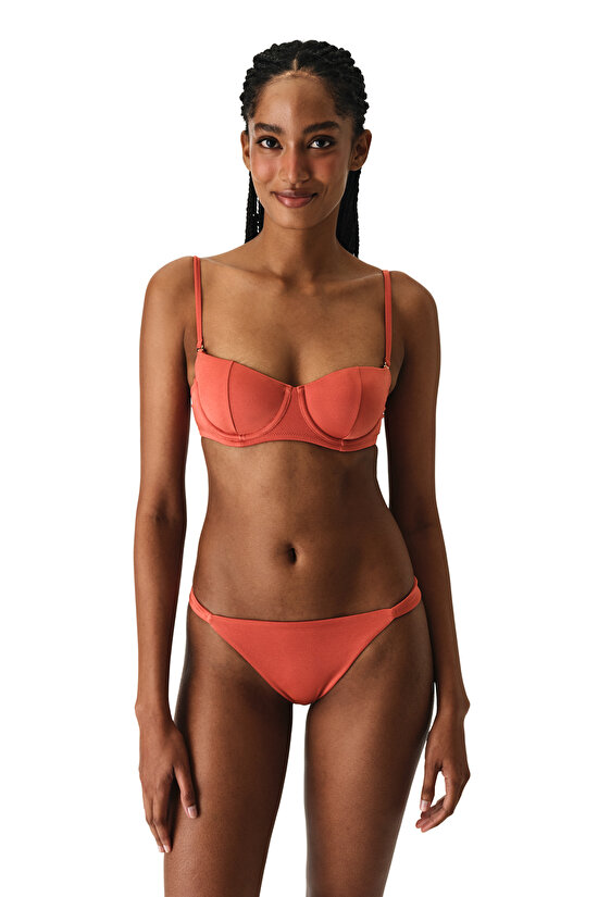 Merin Minimal Strapless Bikini Top