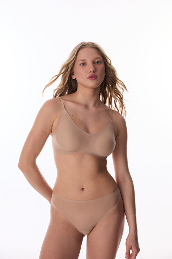 Bej Zerogram Sütyen - 2