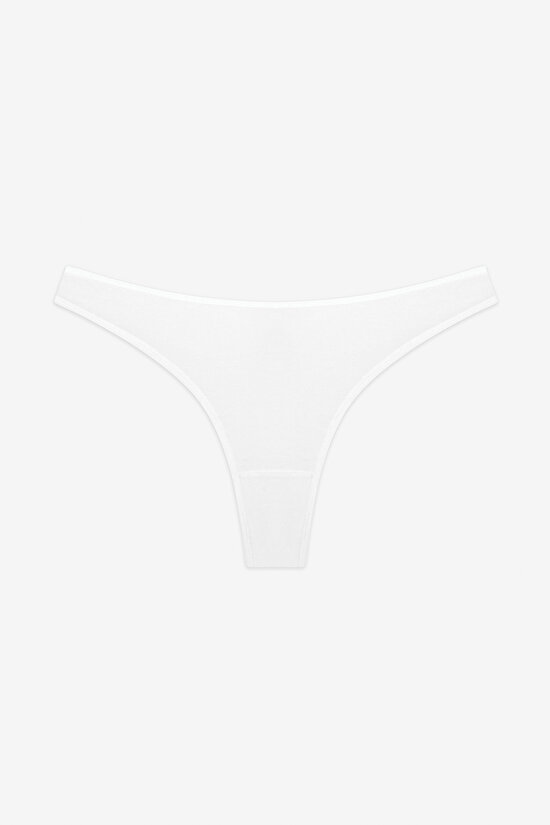 New Basic Multi Colour Cotton 3in1 Thong - 3