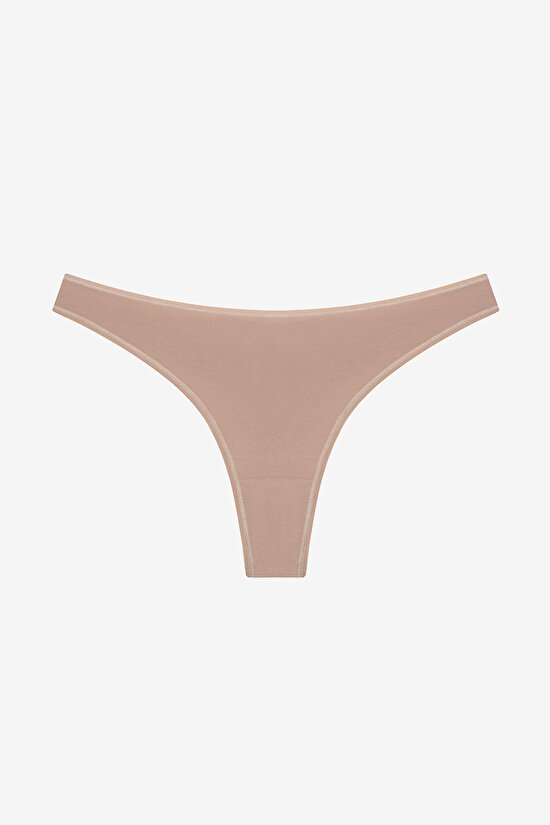 New Basic Multi Colour Cotton 3in1 Thong - 7