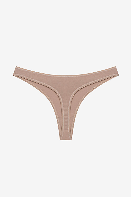 New Basic Multi Colour Cotton 3in1 Thong - 8