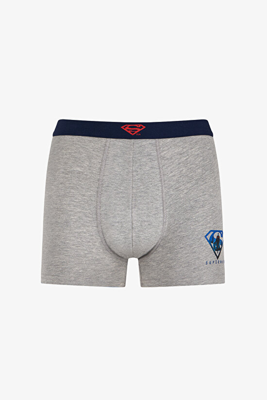 Erkek Renkli Superman Çoklu Boxer - 2