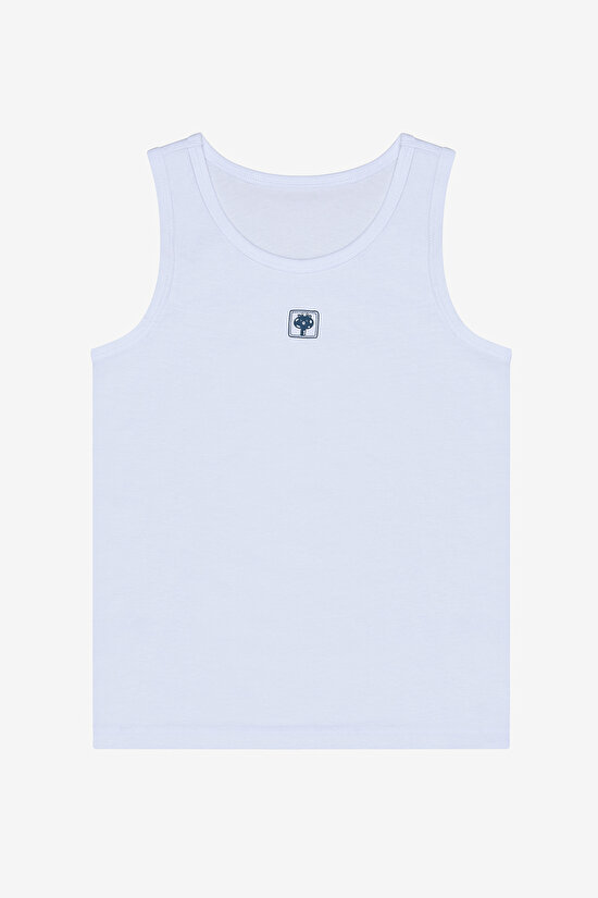 Erkek Çocuk Croco Pamuklu 2li Çok Renkli Atlet - 3