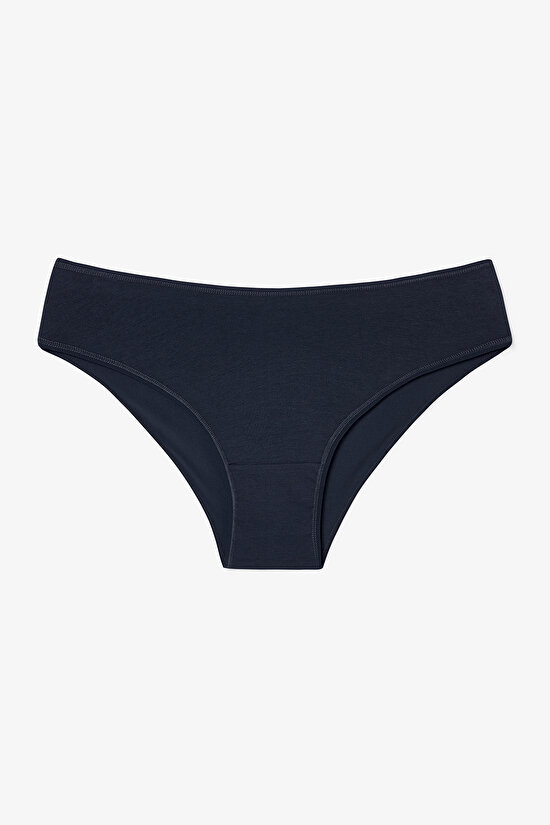 Cute Flower Floral Patterned Low Waist 3in1 Slip - 3