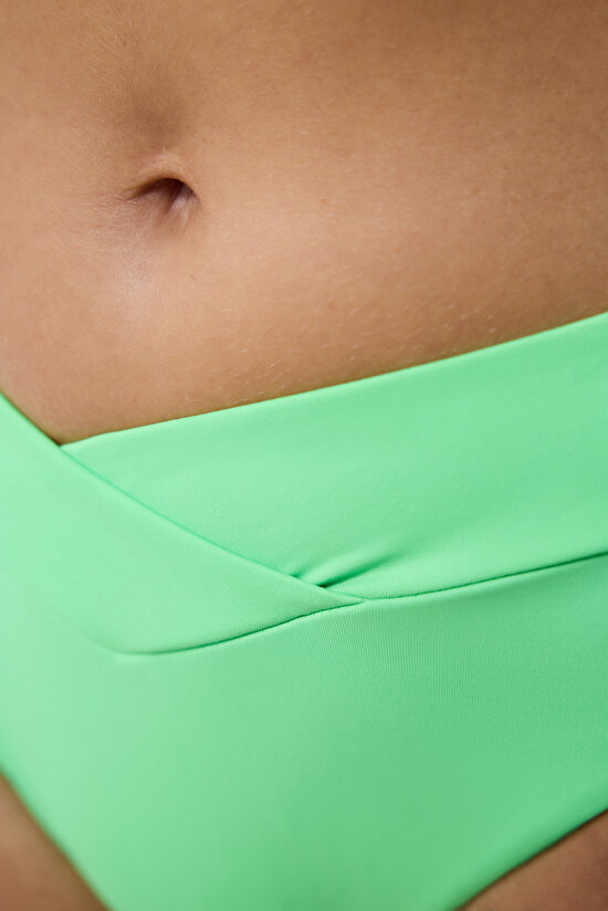 V Slip Green Bikini Bottom - 3