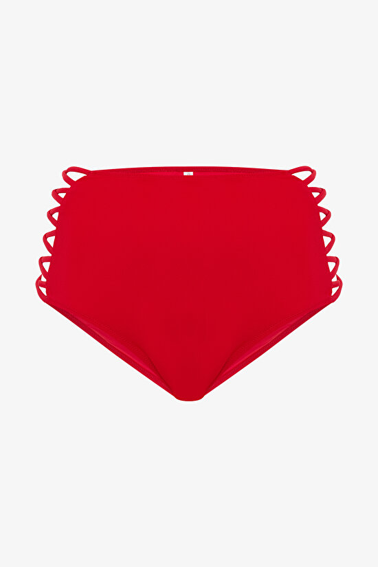 High Fashion Red Bikini Bottom High Fashion Red Bikini Bottom - 5
