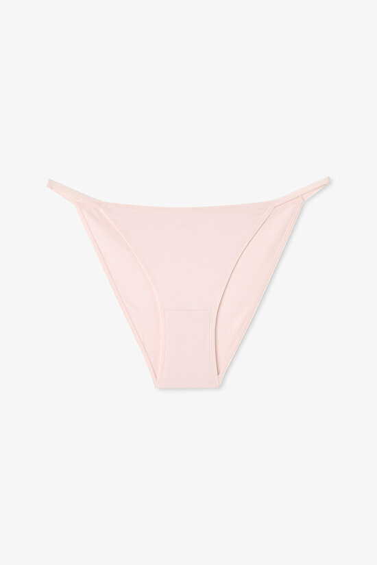 Renkli Deep Clay 3'lü Strappy Slip Külot - 2