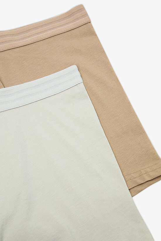 Erkek Pamuklu Basic Çok Renkli 2li Boxer Erkek Pamuklu Basic Çok Renkli 2li Boxer - 4