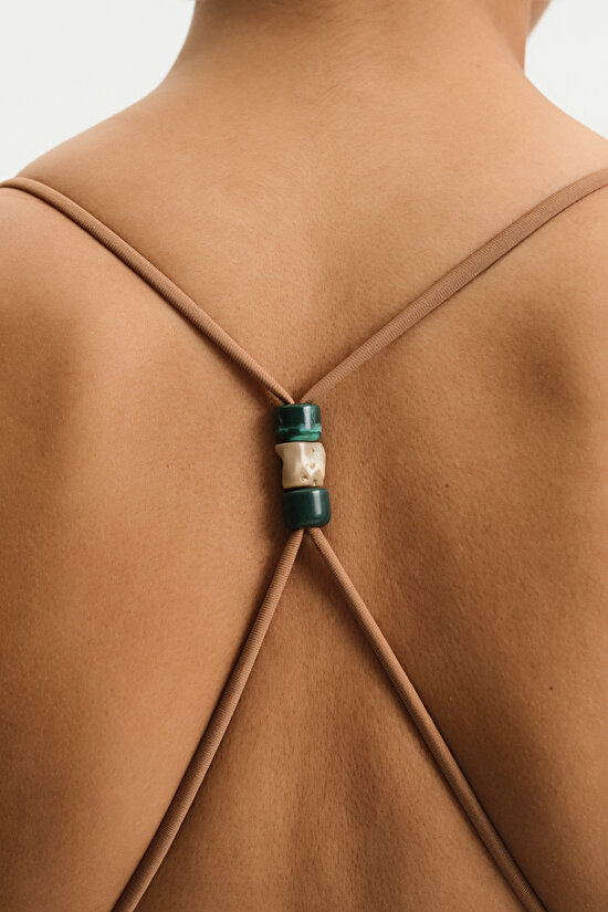 Light Brown Karla Bra Bikini Top - 3