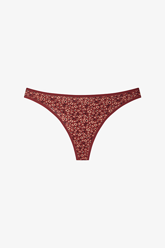 Colorful Ditsy Leo 3 in1 Thong - 3