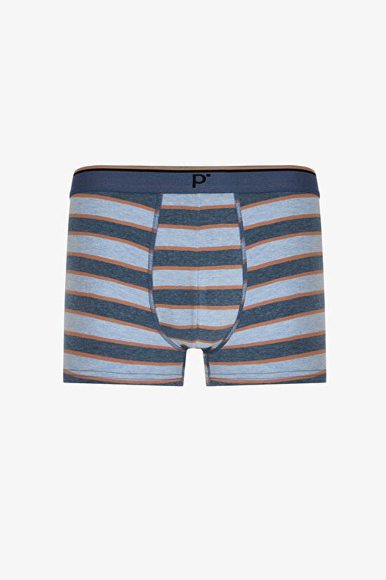 Men's Contrast Striped 3 Pack Boxers - 3