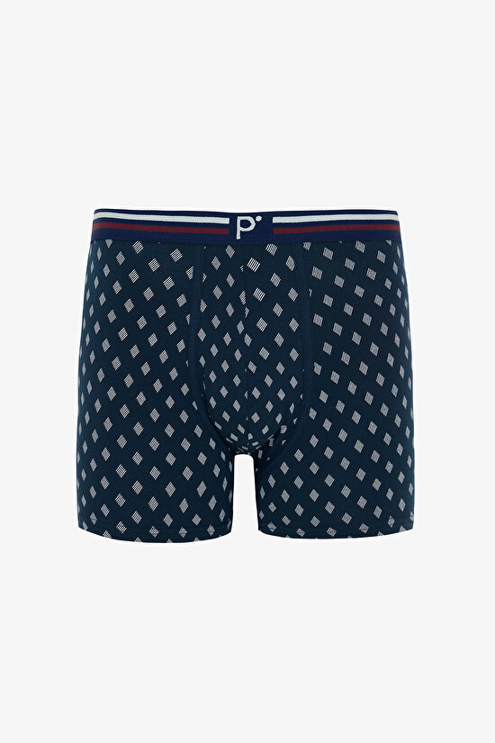 Erkek Navy Organik 3'lü Boxer Erkek Navy Organik 3'lü Boxer - 4
