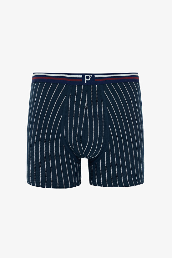 Erkek Navy Organik 3'lü Boxer Erkek Navy Organik 3'lü Boxer - 5