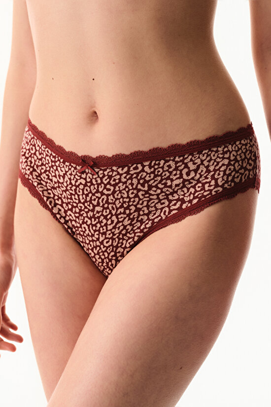 Bordo Pointel Slip Külot - 1