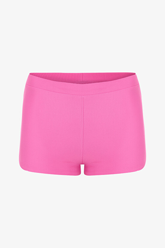 Pembe Pale Boxer Bikini Altı - 5