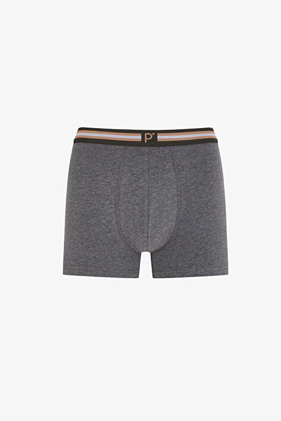 Erkek Ember Çizgili 3'lü Boxer - 3