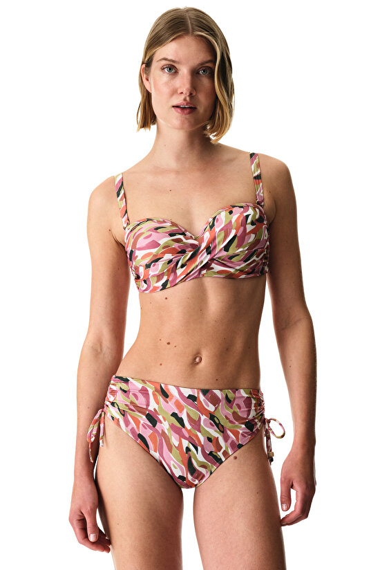 Multicolor Luz Beauty Shaping Bikini Top - 5