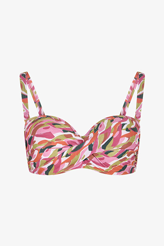 Renkli Luz Beauty Toparlayıcı Bikini Üstü - 7
