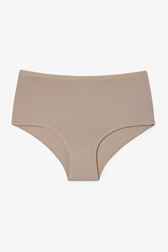 Karışık Renk Mellow Spirit  Yüksek Bel Pamuklu 3'lü Slip Külot - 3