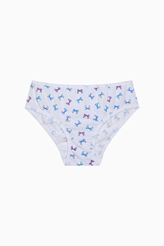 Girls Colorful Bows 5in1 Multi Colour Slip Girls Colorful Bows 5in1 Multi Colour Slip - 3