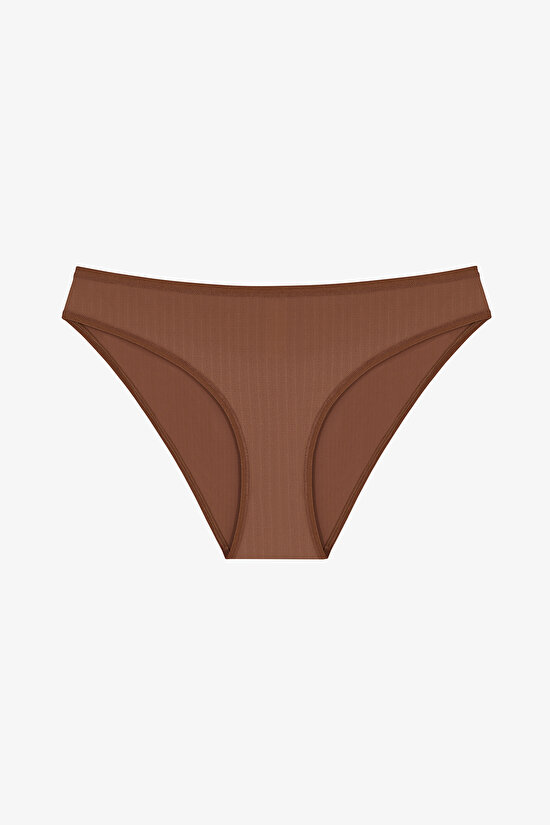 Açık Kahverengi Essentials Slip Külot - 1