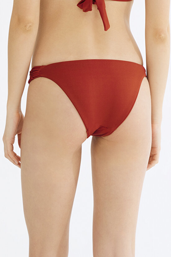 Basic Macrame Orange Bikini Bottom - 3