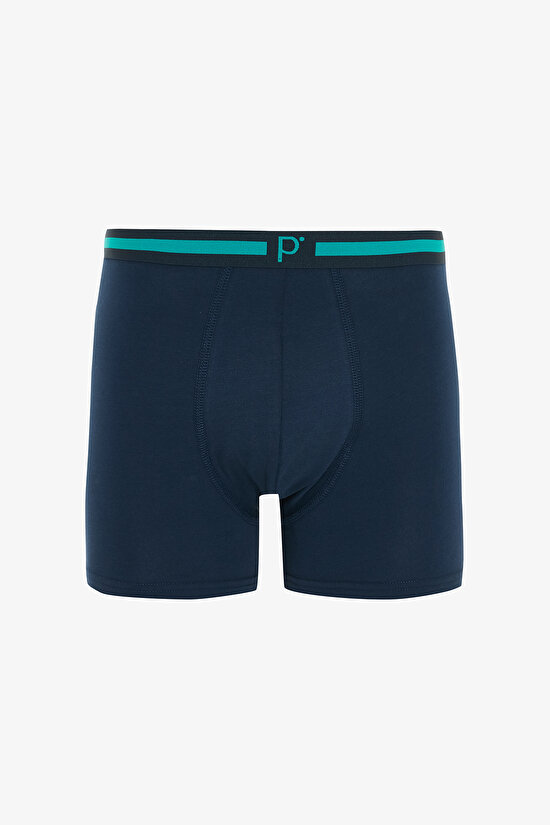 Erkek Basic Colors 7li Çok Renkli Boxer Külot - 4