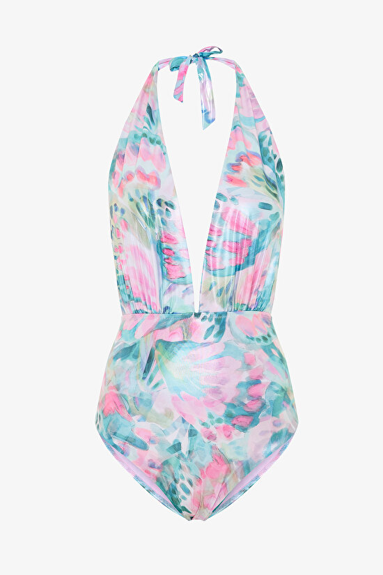 Multi Color Lula Swimsuit - Gamze Erçel Collection - 8