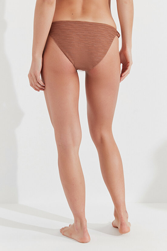 Light Brown Jade Side Bikini Bottom - 3