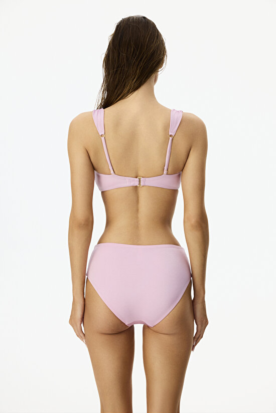 Sarı Samanta Shirred Cover Bikini Altı - 2