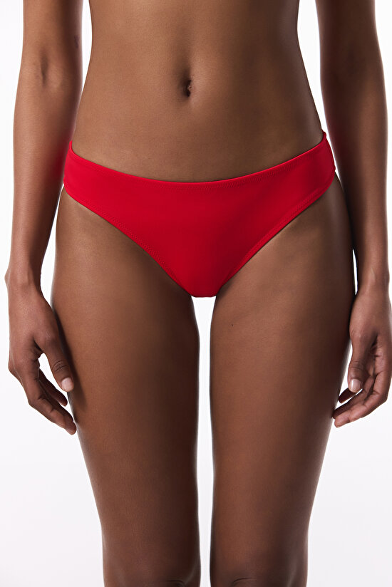 Kırmızı Cheeky Bikini Altı - 1