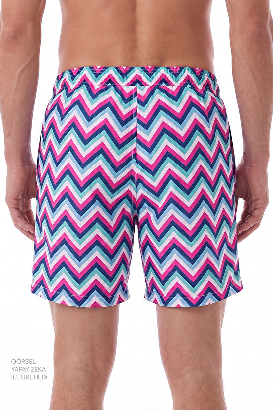 Erkek Zigzag Revival Şort - 3