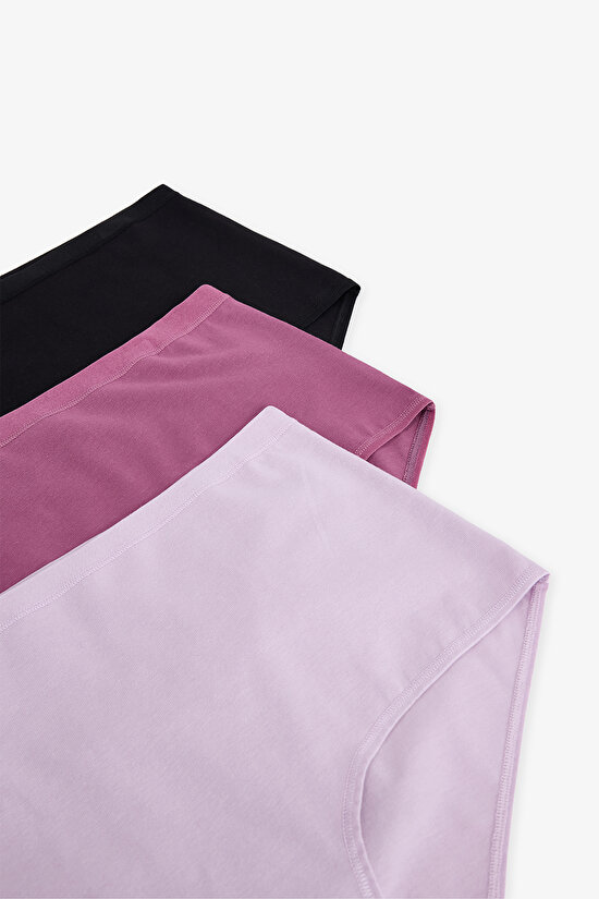 Colorful Fair Orchid 3 in1 High Waist Slip - 5