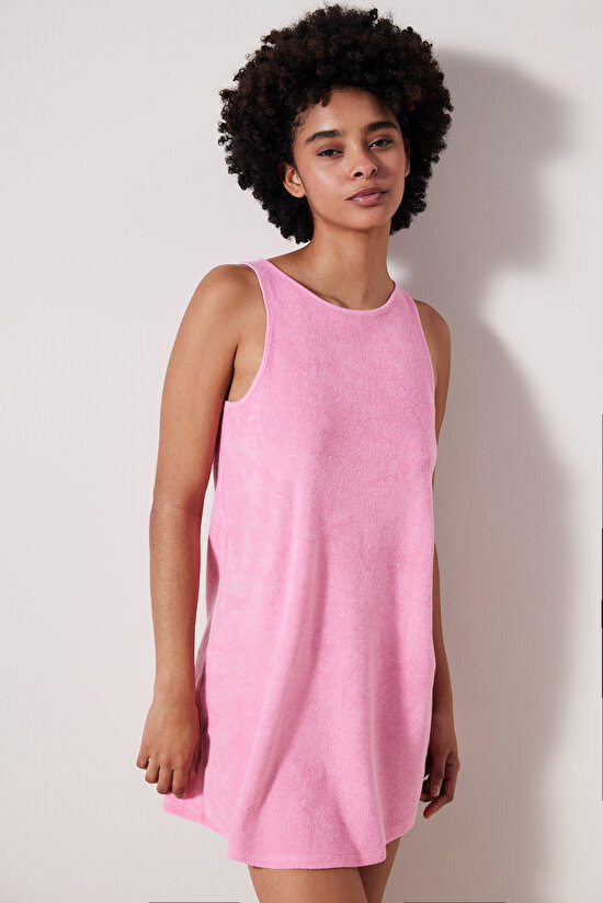 Towel Pink Dress - 2