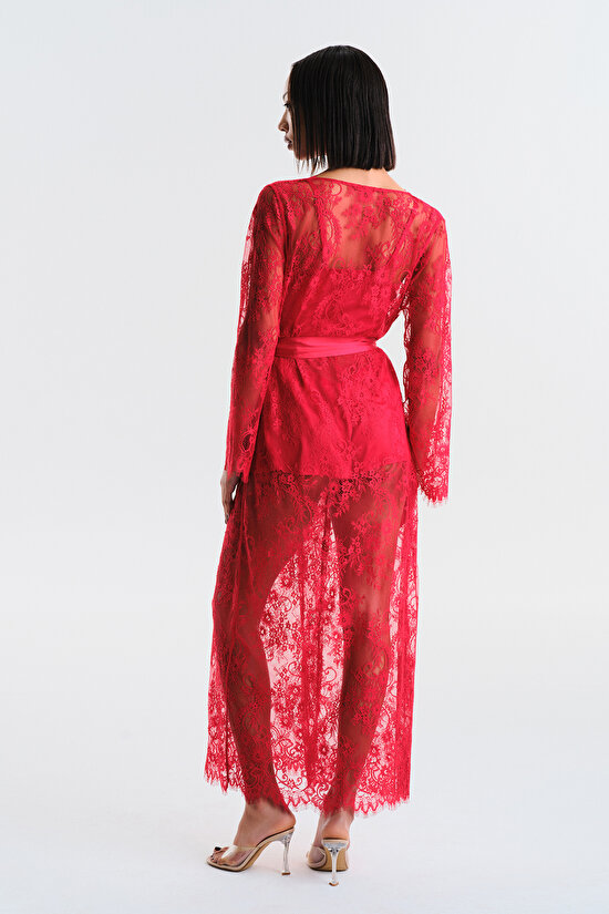 Pirra Lace Robe - Privee Collection Pirra Lace Robe - Privee Collection - 3