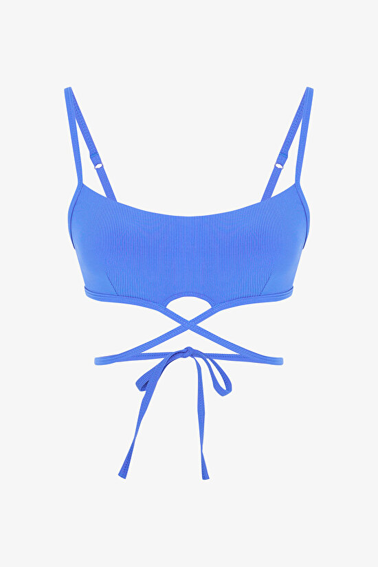 Ophelia Bra Blue Bikini Top - 6