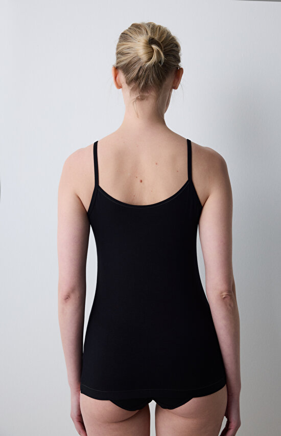 Penti Aging Thin Strap Siyah Atlet - 4