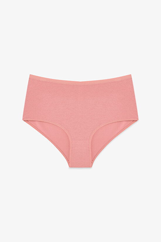 Çok Renkli Earth Tones 3lü Highwaist Slip Külot - 5