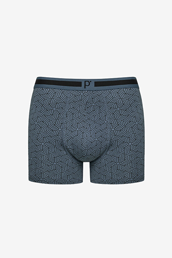 Man Geometric 3in1 Multi Colour Boxer - 4