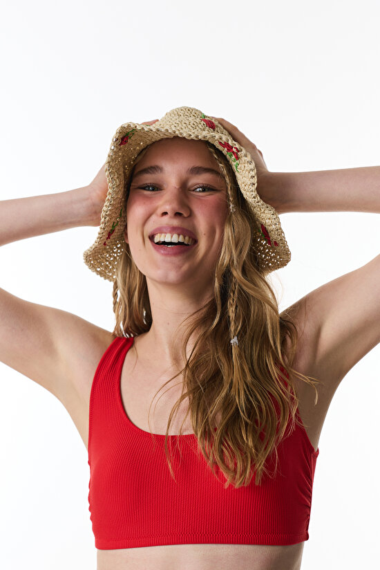 ASTRID BRA TOP, 34, RD4 KIRMIZI