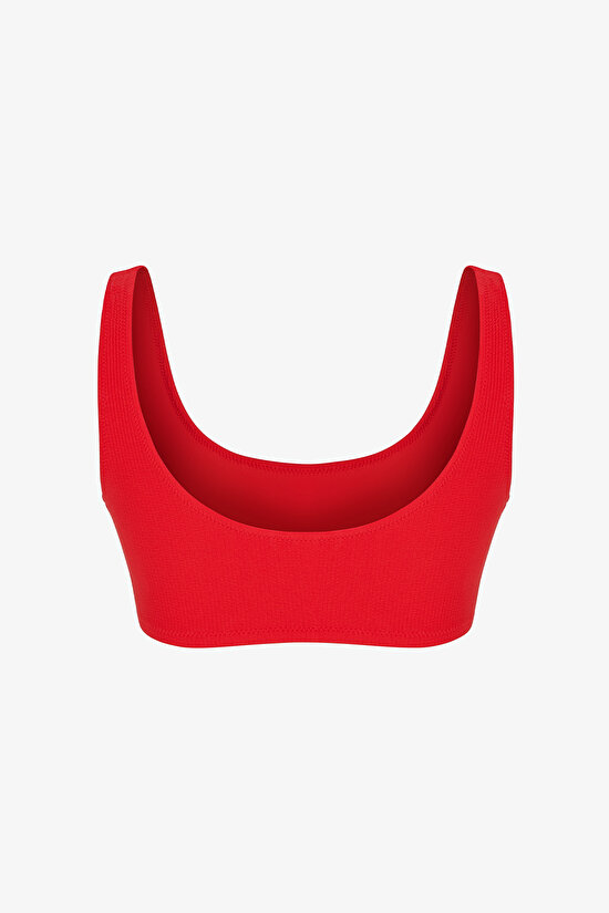 Kırmızı Astrid Bra Bikini Üstü - 8
