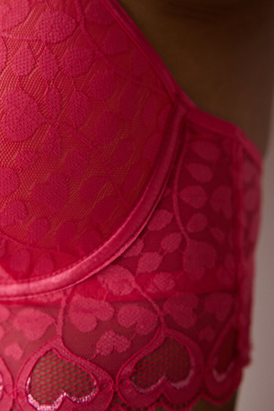 Laluce Broderie Longline Sütyen - Penti Loves Paris Koleksiyonu - 4