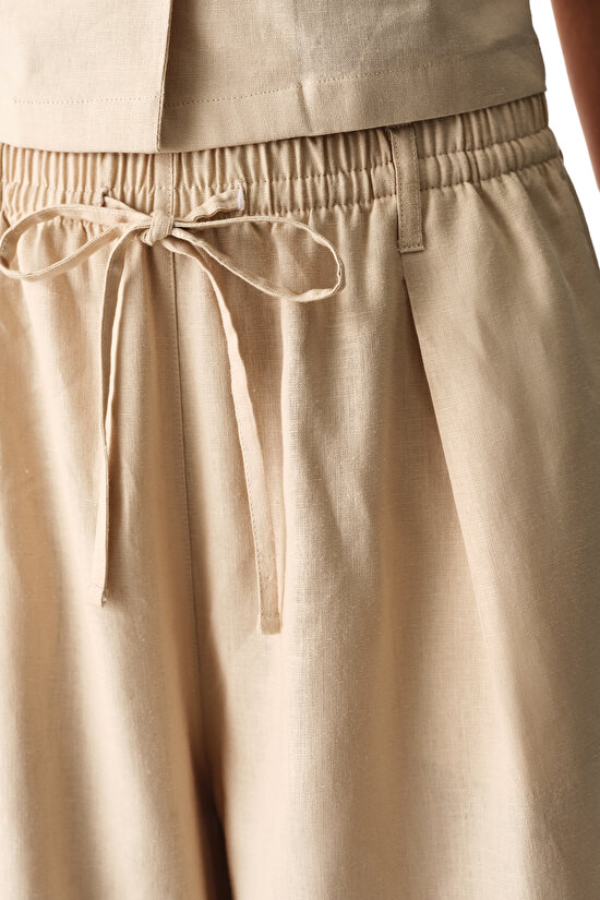 Pastel Beige Alice Pants - 3
