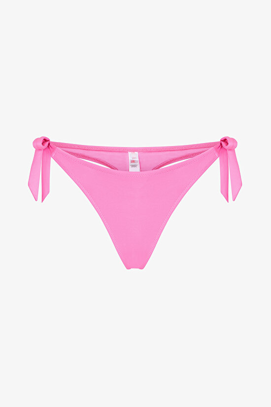 Pembe String Bikini Altı - 5