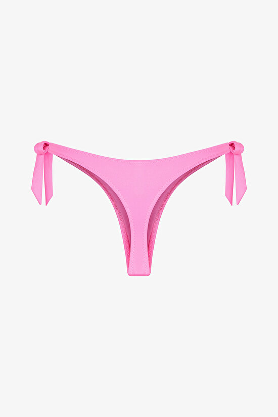 Pembe String Bikini Altı - 6